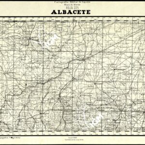 MAPA DE MANDO - Hoja 221 - Albacete