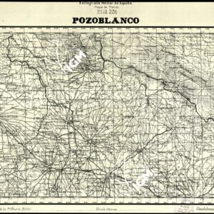 MAPA DE MANDO - Hoja 231 - Pozoblanco