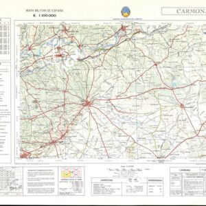 MAPA MILITAR DE ESPANA - Hoja 7-20 - Carmona