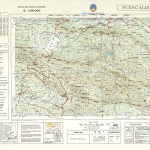 MAPA MILITAR DE ESPANA - Hoja 9-17 - Fuencaliente