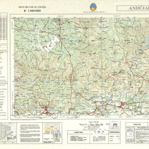 MAPA MILITAR DE ESPANA - Hoja 9-18 - Andujar