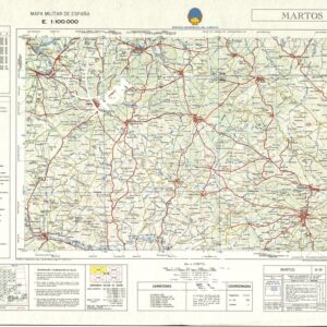 MAPA MILITAR DE ESPANA - Hoja 9-19 - Martos