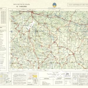 MAPA MILITAR DE ESPANA - Hoja 10-8 - San Esteban de Gormaz