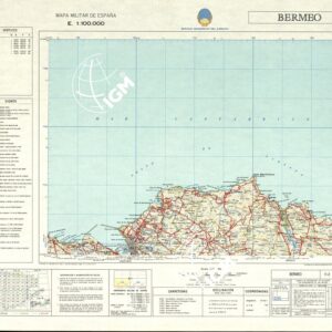 MAPA MILITAR DE ESPANA - Hoja 11-2 - Bermeo
