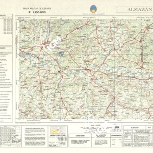 MAPA MILITAR DE ESPANA - Hoja 11-8 - Alzaman
