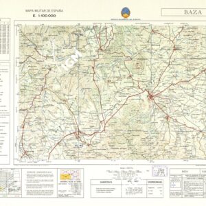 MAPA MILITAR DE ESPANA - Hoja 11-20 - Baza