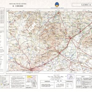 MAPA MILITAR DE ESPANA - Hoja 13-19 - Lorca