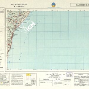 MAPA MILITAR DE ESPANA - Hoja 13-21 - Garrucha
