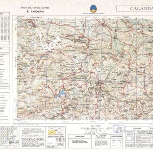 MAPA MILITAR DE ESPANA - Hoja 15-10
