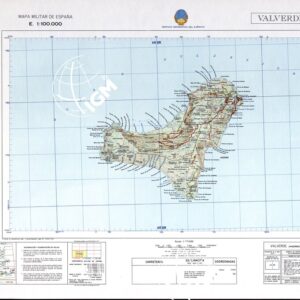 MAPA MILITAR DE ESPANA - Hoja 17'18-22 - Valverde (Hierro)