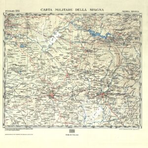 CARTA MILITARE DELLA SPAGNA - Medina Sidonia