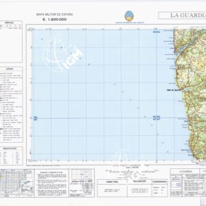 MAPA MILITAR DE ESPANA - Hoja 1-4 - La Guardia