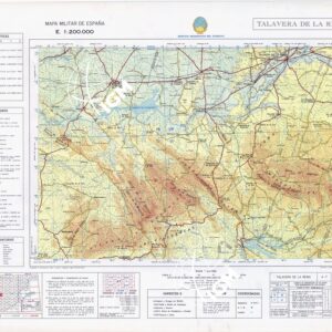 MAPA MILITAR DE ESPANA - Hoja 4-7 - Talavera de la Reina