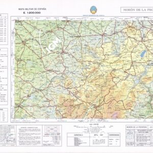 MAPA MILITAR DE ESPANA - Hoja 4-11 - Moron de la Frontera