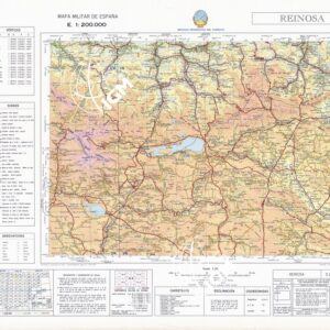 MAPA MILITAR DE ESPANA - Hoja 5-2 - Reinosa