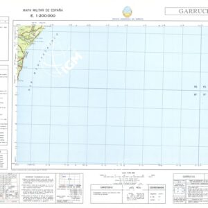 MAPA MILITAR DE ESPANA - Hoja 7-11 - Garrucha