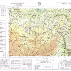 MAPA MILITAR DE ESPANA - Hoja 8-5 - Tortosa