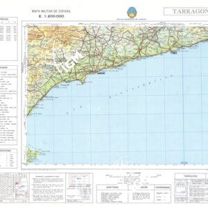 MAPA MILITAR DE ESPANA - Hoja 9-5 - Tarragona