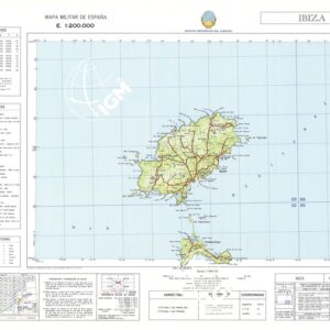 MAPA MILITAR DE EPANA - Hoja 9-8 - Ibiza