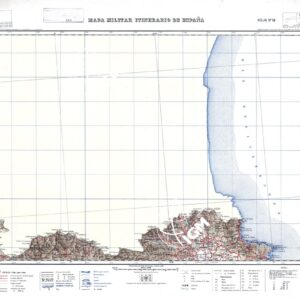 MAPA MILITAR ITINERARIO DE ESPANA
