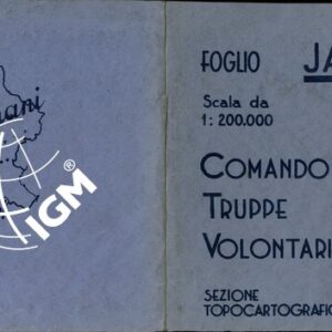 CARTA IPSOMETRICA DELLA SPAGNA - Jaca-Huesca