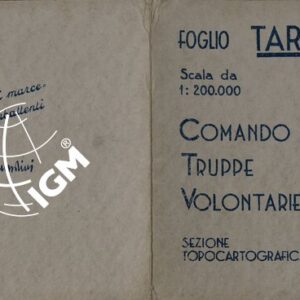 CARTA IPSOMETRICA DELLA SPAGNA - Tarragona-Barcelona
