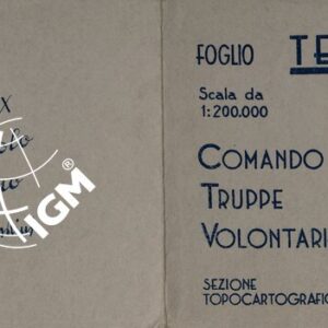 CARTA IPSOMETRICA DELLA SPAGNA - Teruel-Tortosa