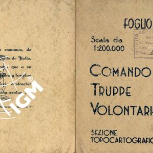 CARTA IPSOMETRICA DELLA SPAGNA - Cordoba