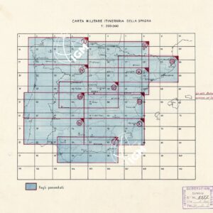 CARTA DELLA SPAGNA - Quadro d'Unione.