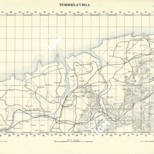 MAPA TOPOGRAFICA DE ESPANA - Torrelavega