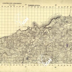 MAPA TOPOGRAFICA DE ESPANA - Torrelavega