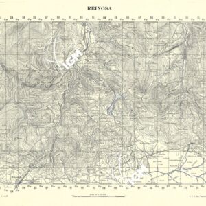 MAPA TOPOGRAFICA DE ESPANA - Reinosa