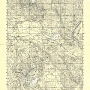 MAPA TOPOGRAFICA DE ESPANA - Soncillo Venta Nueva