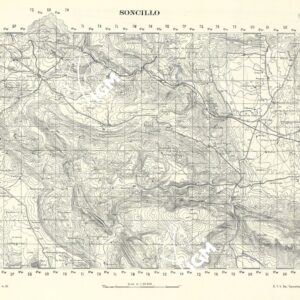 MAPA TOPOGRAFICA DE ESPANA - Soncillo