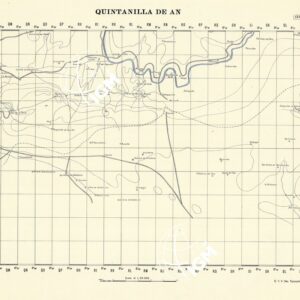 MAPA TOPOGRAFICA DE ESPANA - Quintanilla de An