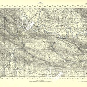 MAPA TOPOGRAFICA DE ESPANA - Ona