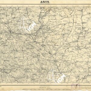 MAPA TOPOGRAFICA DE ESPANA - Aoiz