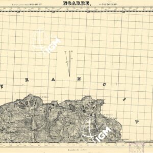 MAPA TOPOGRAFICA DE ESPANA - Noarre