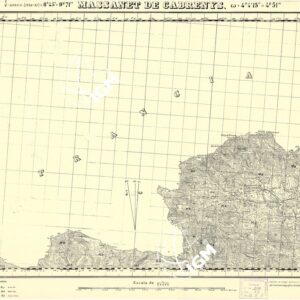 MAPA TOPOGRAFICA DE ESPANA - Massanet de Cabrenys