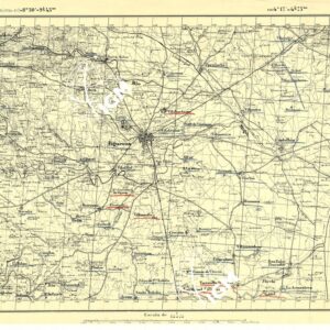 MAPA TOPOGRAFICA DE ESPANA - Figueras
