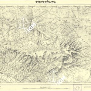 MAPA TOPOGRAFICA DE ESPANA - Fustinana