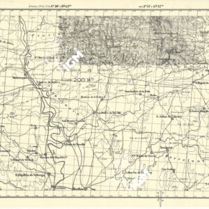 MAPA TOPOGRAFICA DE ESPANA - S. Feliu de Torello