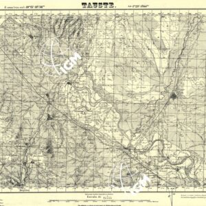 MAPA TOPOGRAFICA DE ESPANA - Tauste