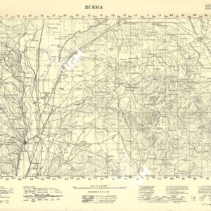 MAPA TOPOGRAFICA DE ESPANA - Zuera