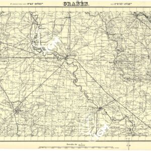 MAPA TOPOGRAFICA DE ESPANA - Granen