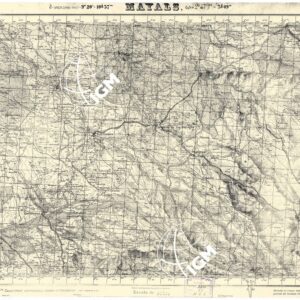 MAPA TOPOGRAFICA DE ESPANA - Mayals