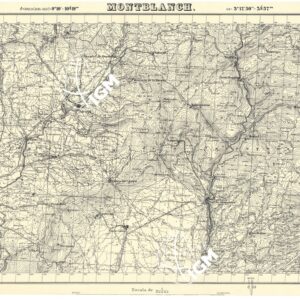 MAPA TOPOGRAFICA DE ESPANA - Monthblance