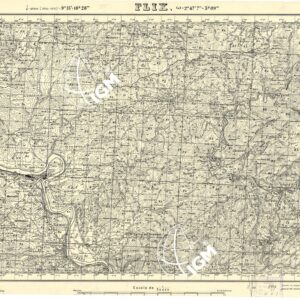 MAPA TOPOGRAFICA DE ESPANA - Flix