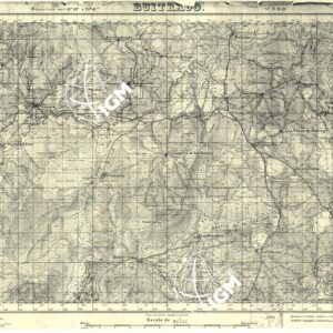 MAPA TOPOGRAFICA DE ESPANA - Buitrago
