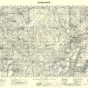 MAPA TOPOGRAFICA DE ESPANA - Jadraque